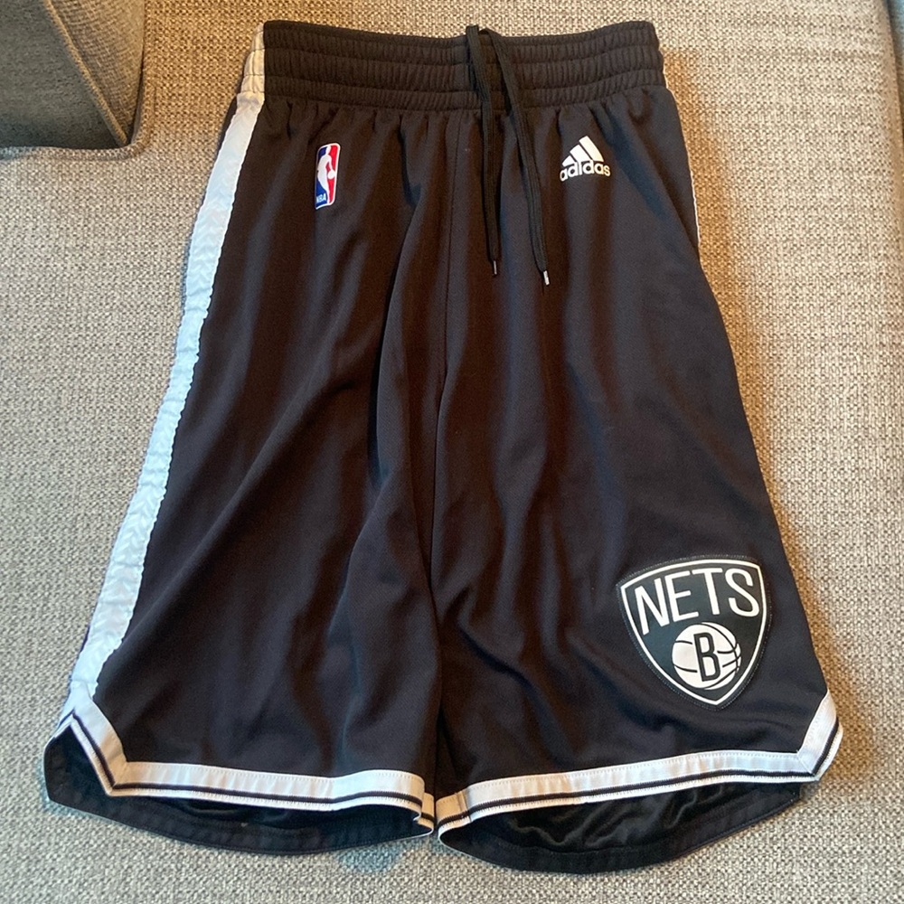 Men’s Adidas NBA Brooklyn Nets Shorts - Size S